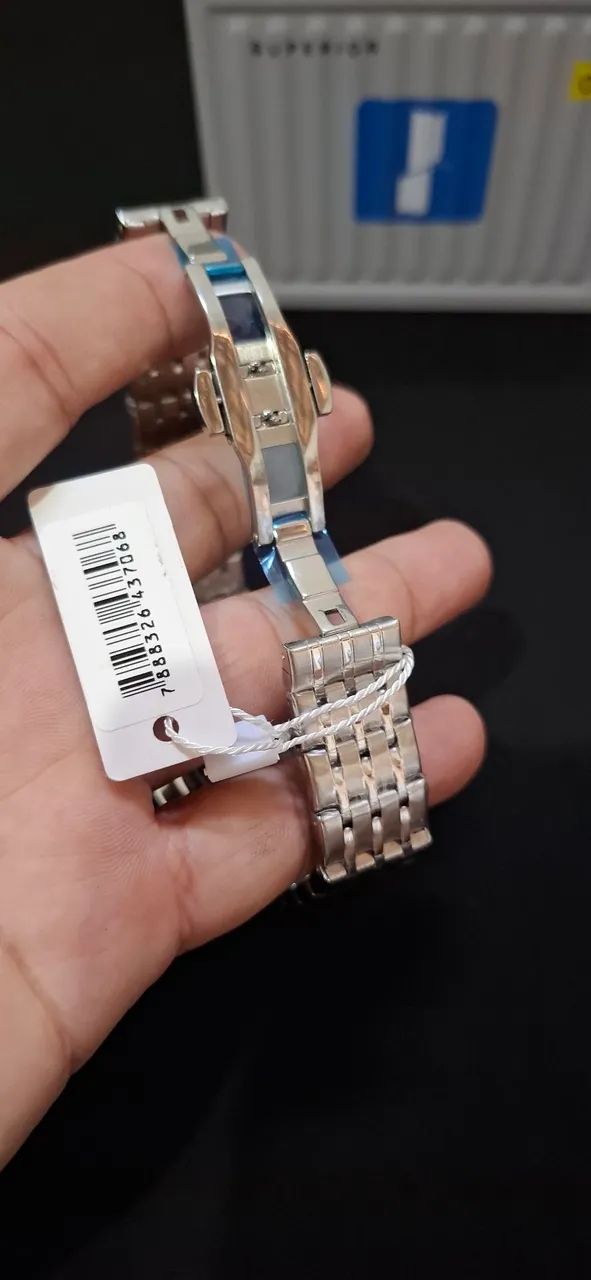 Relógio de luxo automático, a prova de água, novo lacrado.  - Foto 5
