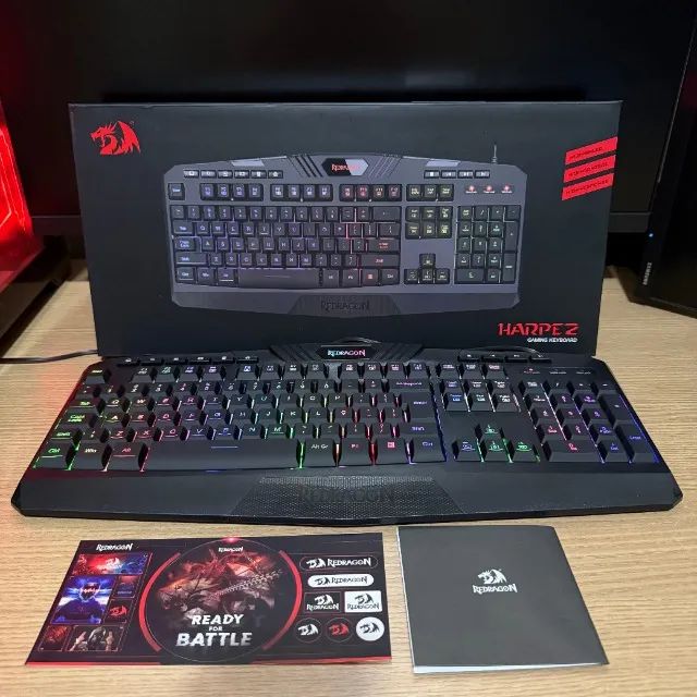 Teclado Redragon Harpe 2 V2 (Novo) - Foto 3