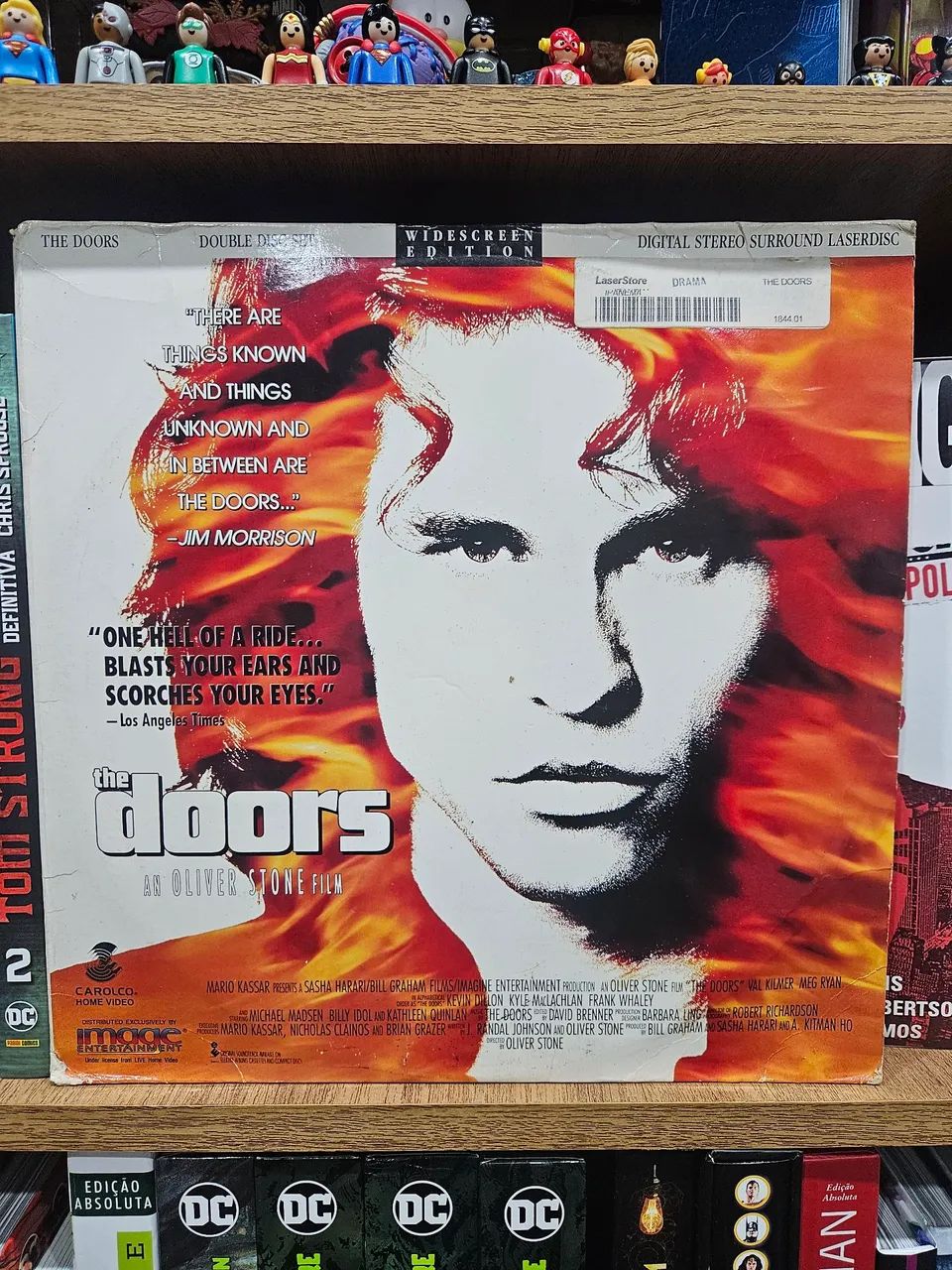 ミュージック the record shot klaxon dvd Laserdisc The Doors - DVD, Blu-Ray e Vídeo Cassete - Bangu, Rio de