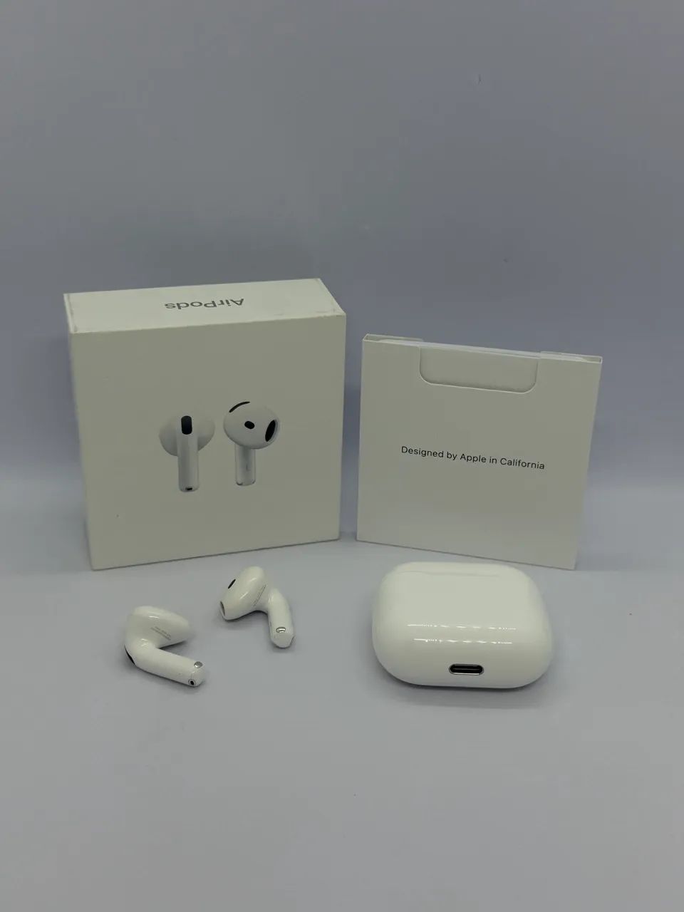 AirPods 4 Apple Original A3050/A3053 - Pouquíssimo Usado - Fones
