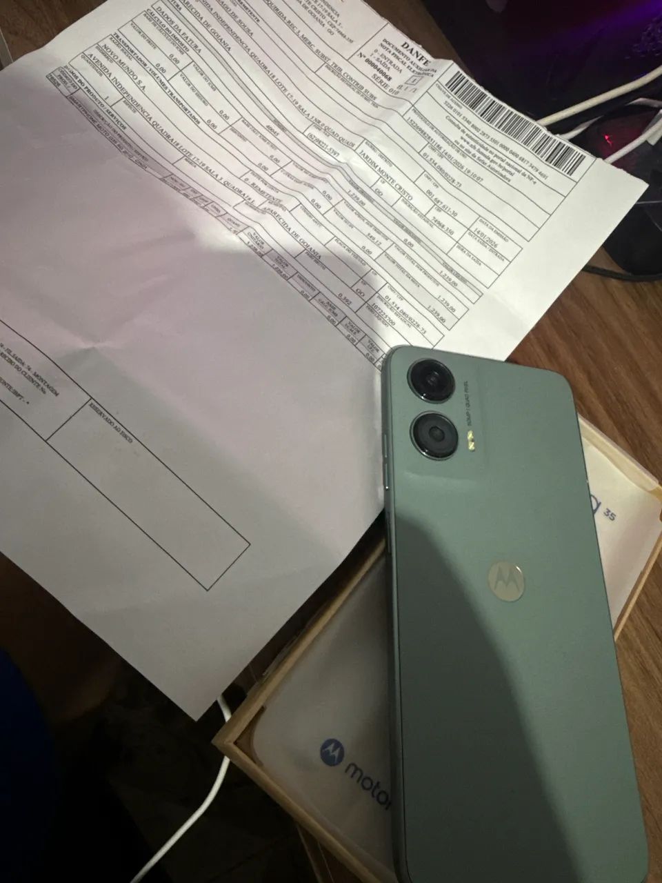 Motorola g35 5g chip virtual e físico