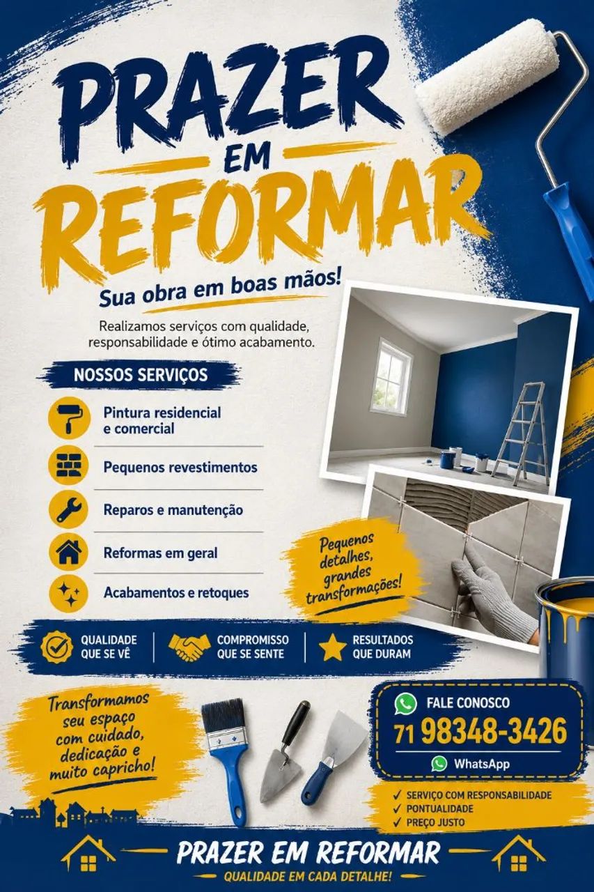 Pinturas e Revestimentos de alta qualidade 