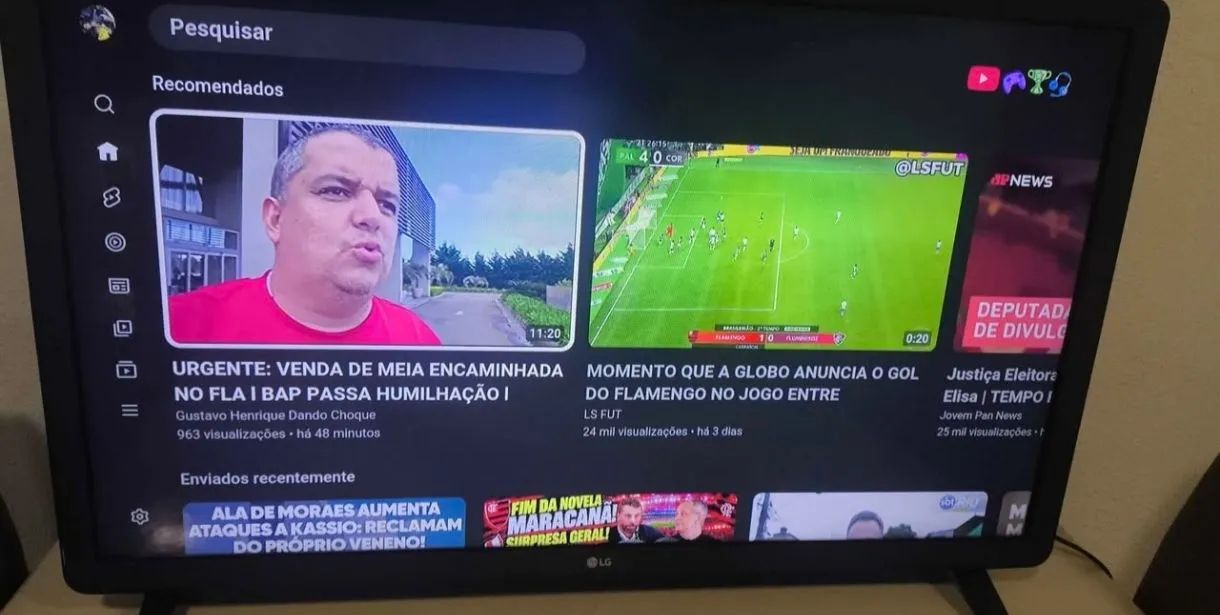 Smart Tv LG 32 polegadas WebOs - Foto 3