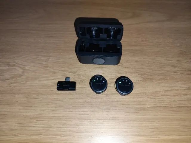 Microfone Sem Fio de Lapela Redondo Magnético com Redução de Ruído - Foto 3