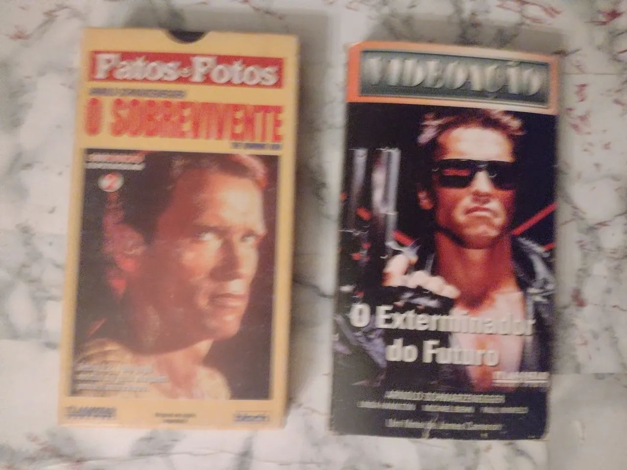 Lote vhs Schwarzenegger 