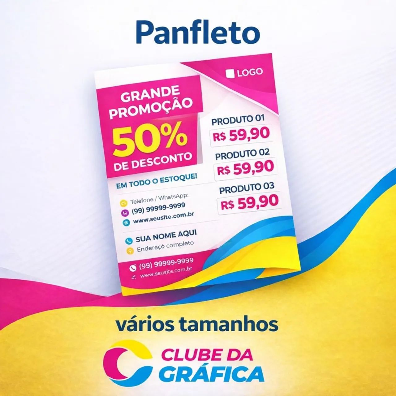Panfletos 2.500 uds Por 185