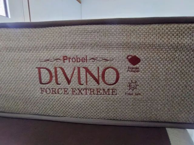 Conjunto Cama e Box Queen Probel Divino Force Extreme + Cabeceira - Foto 4
