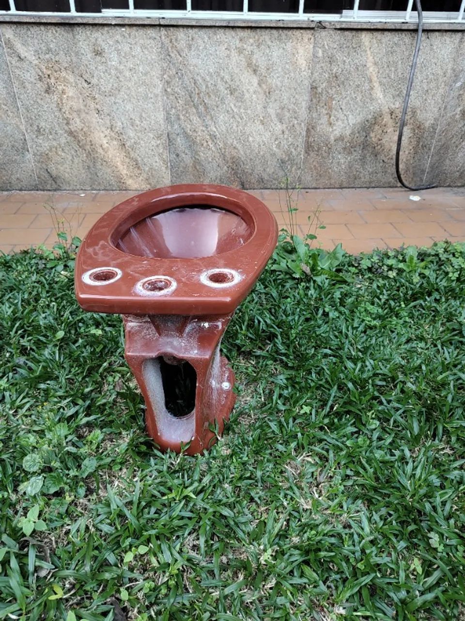 Privada e bidê marrons - Foto 4