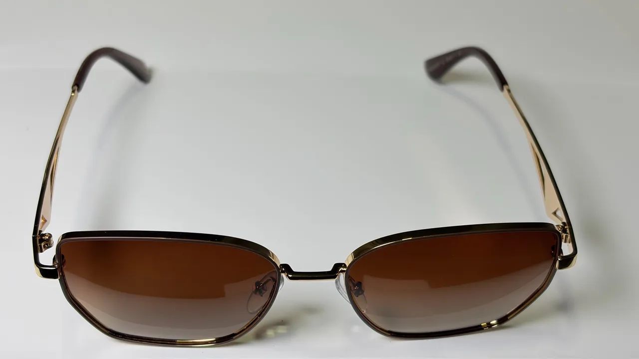 Óculos de Sol Feminino polarizado - Dourado | Elegante e Sofisticado - Foto 2
