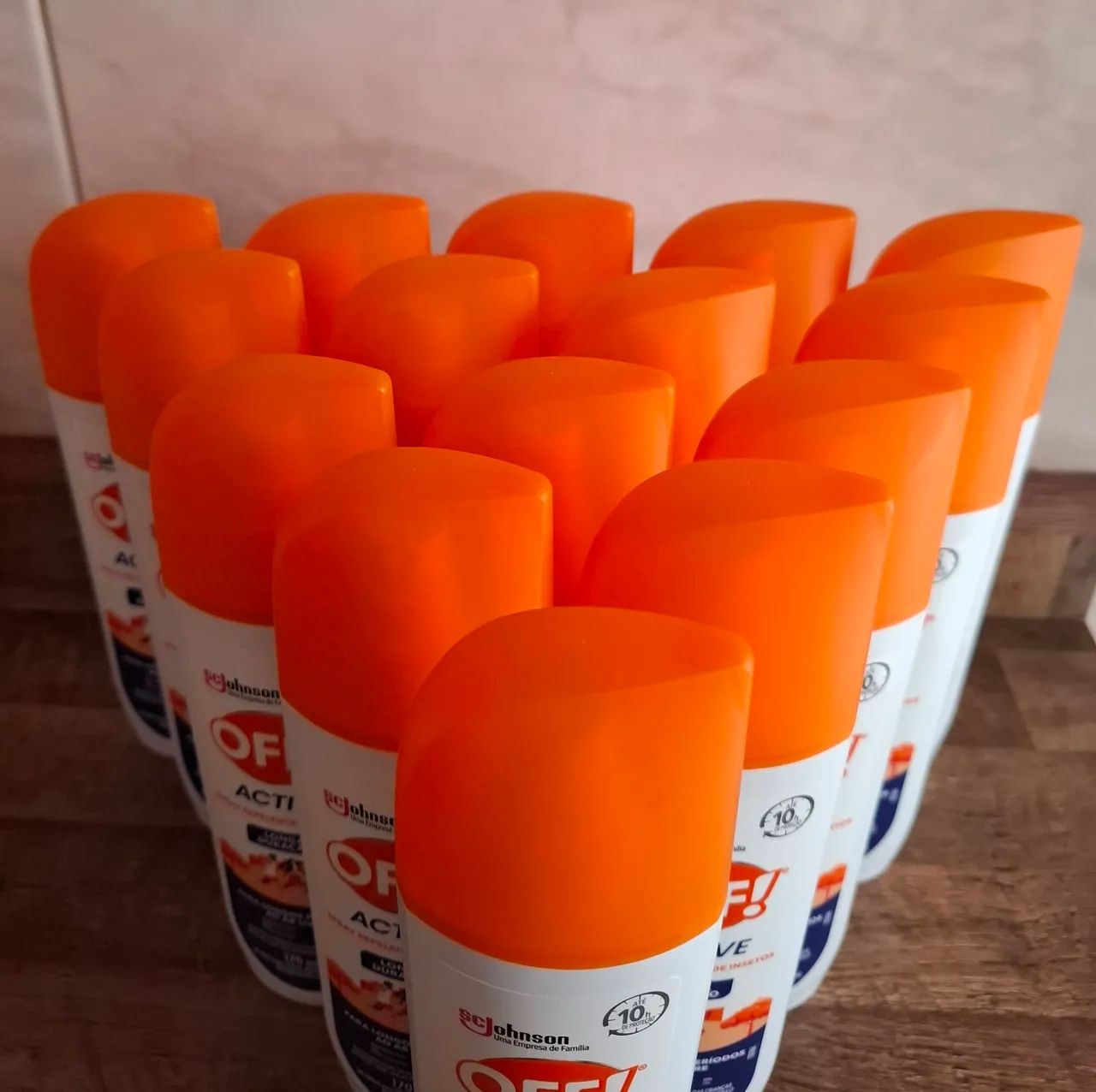 OFF! Active Repelente Longa Duração Spray lote 15 unidades - Foto 2