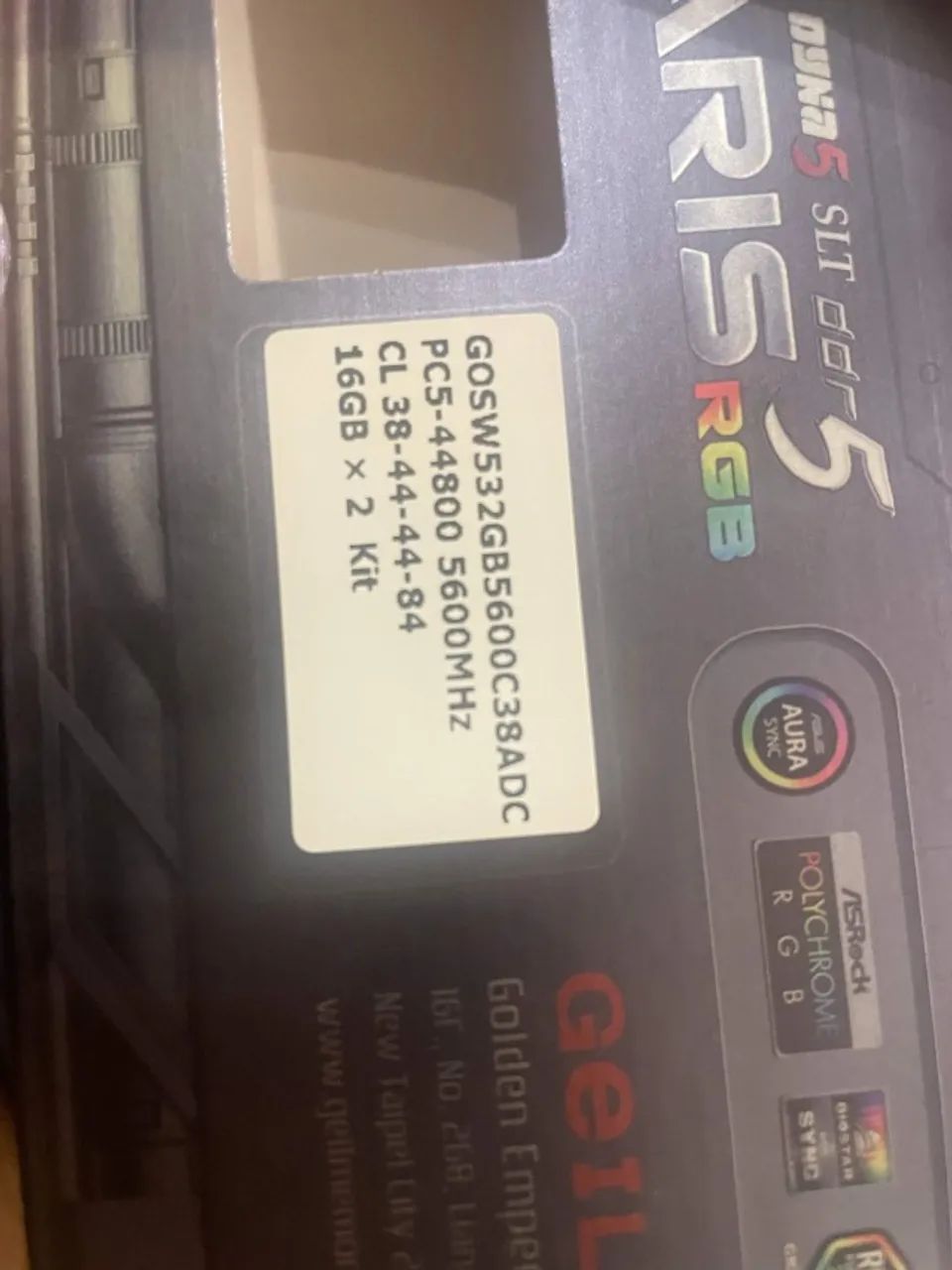 32gb ddr5 (SEMI NOVA) - Foto 2