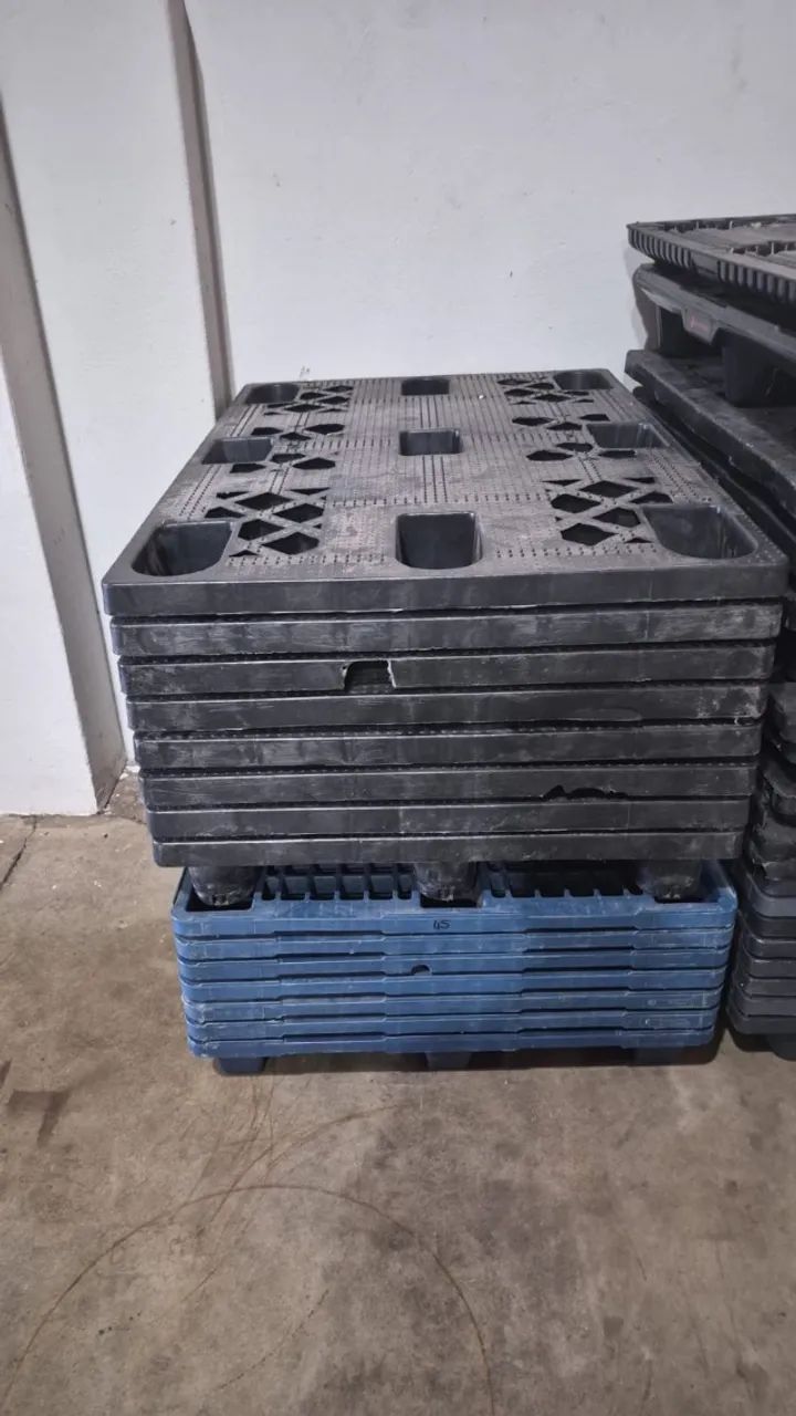 Pallet de plástico - Oferta para volumes maiores!