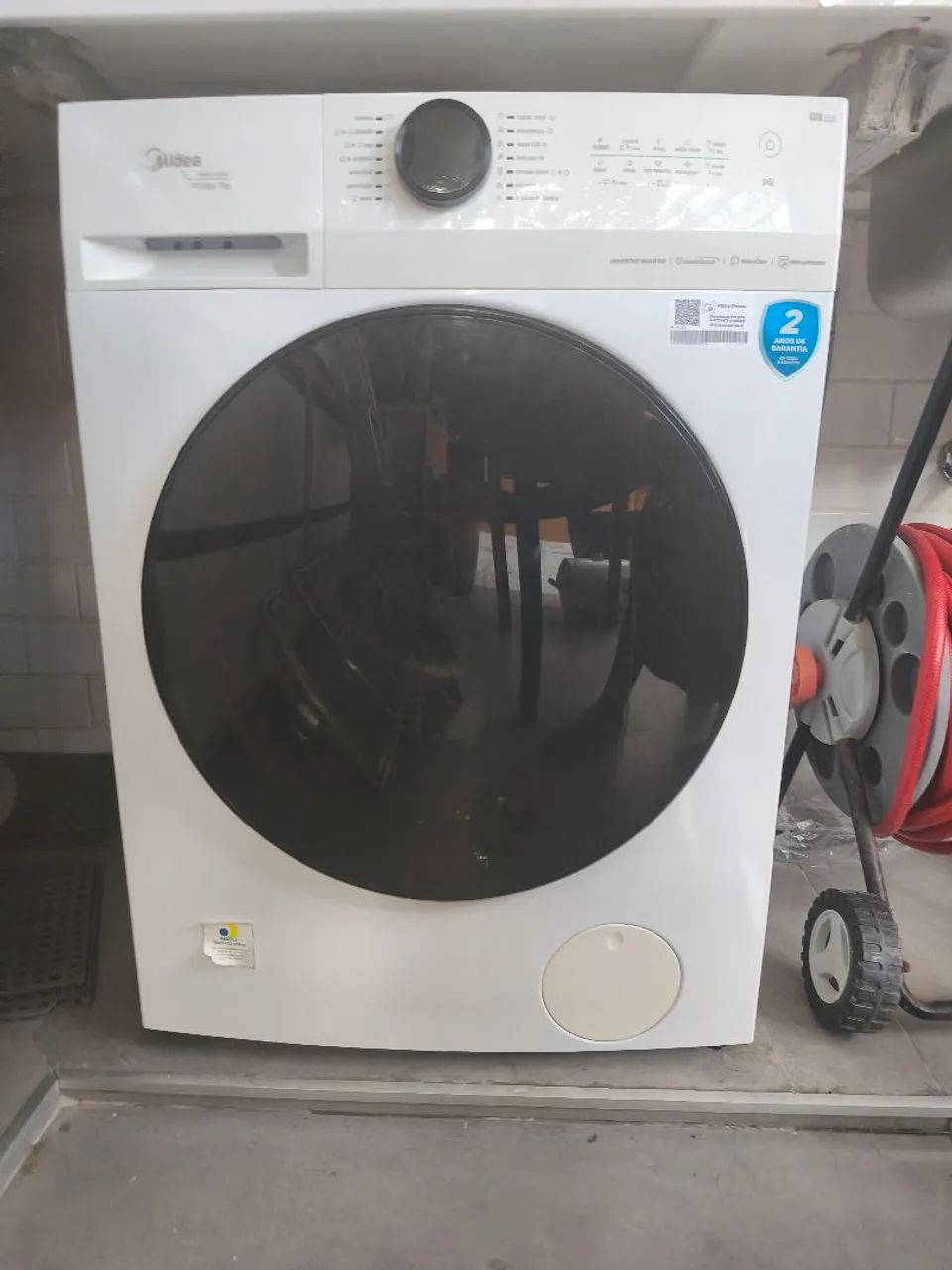 Lava e Seca Midea (defeito E21)