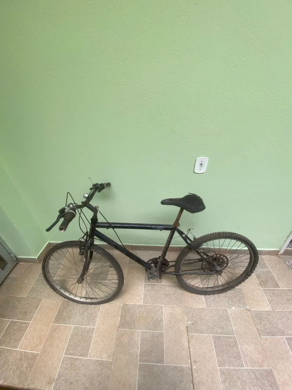 Bicicleta com marcha 