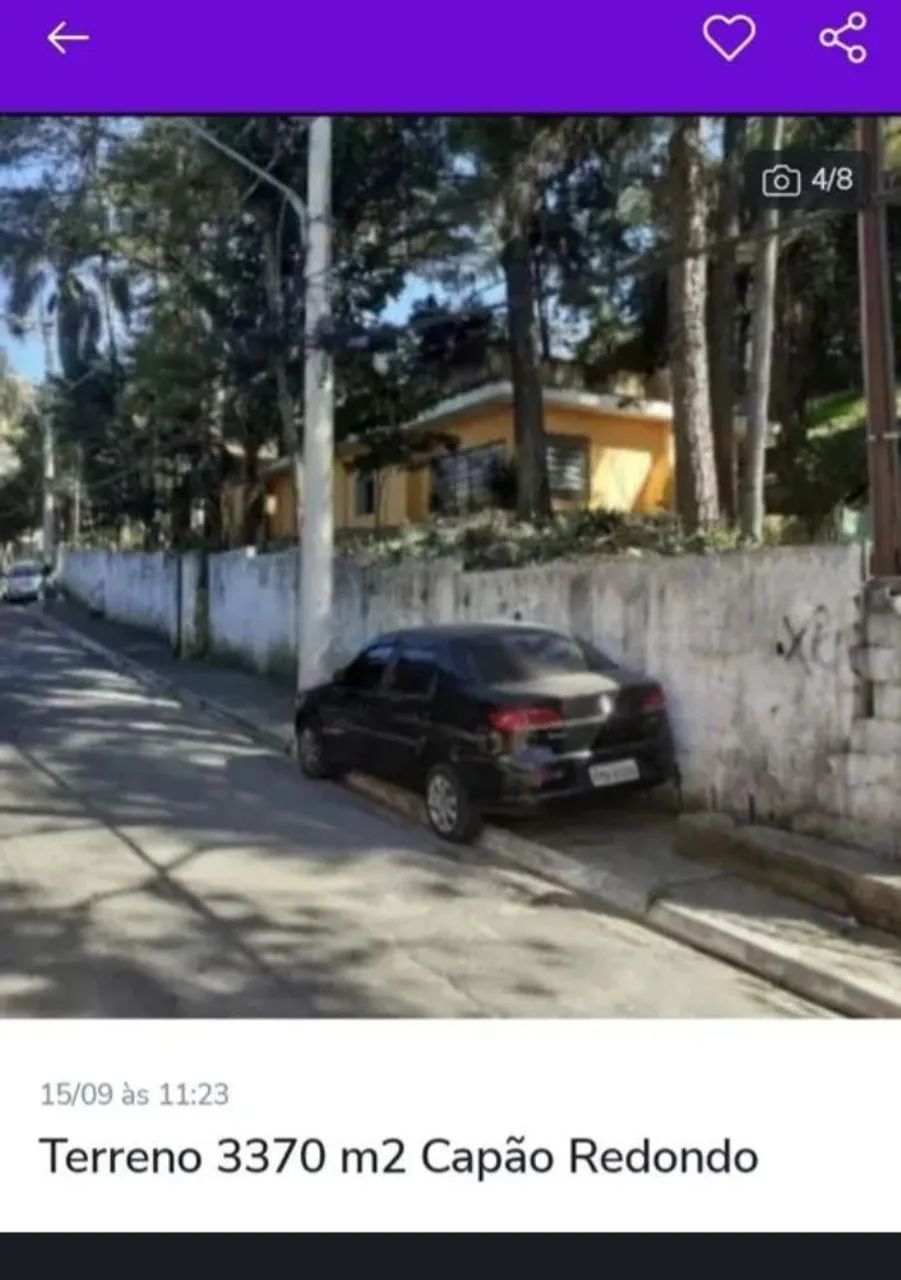 Terreno 3.369 m2 - Capão Redondo - Foto 3