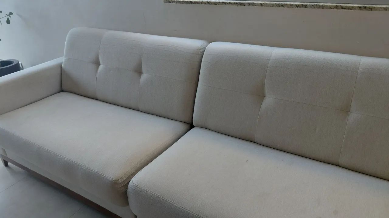 Sofá 4 lugares - Linho - Foto 4