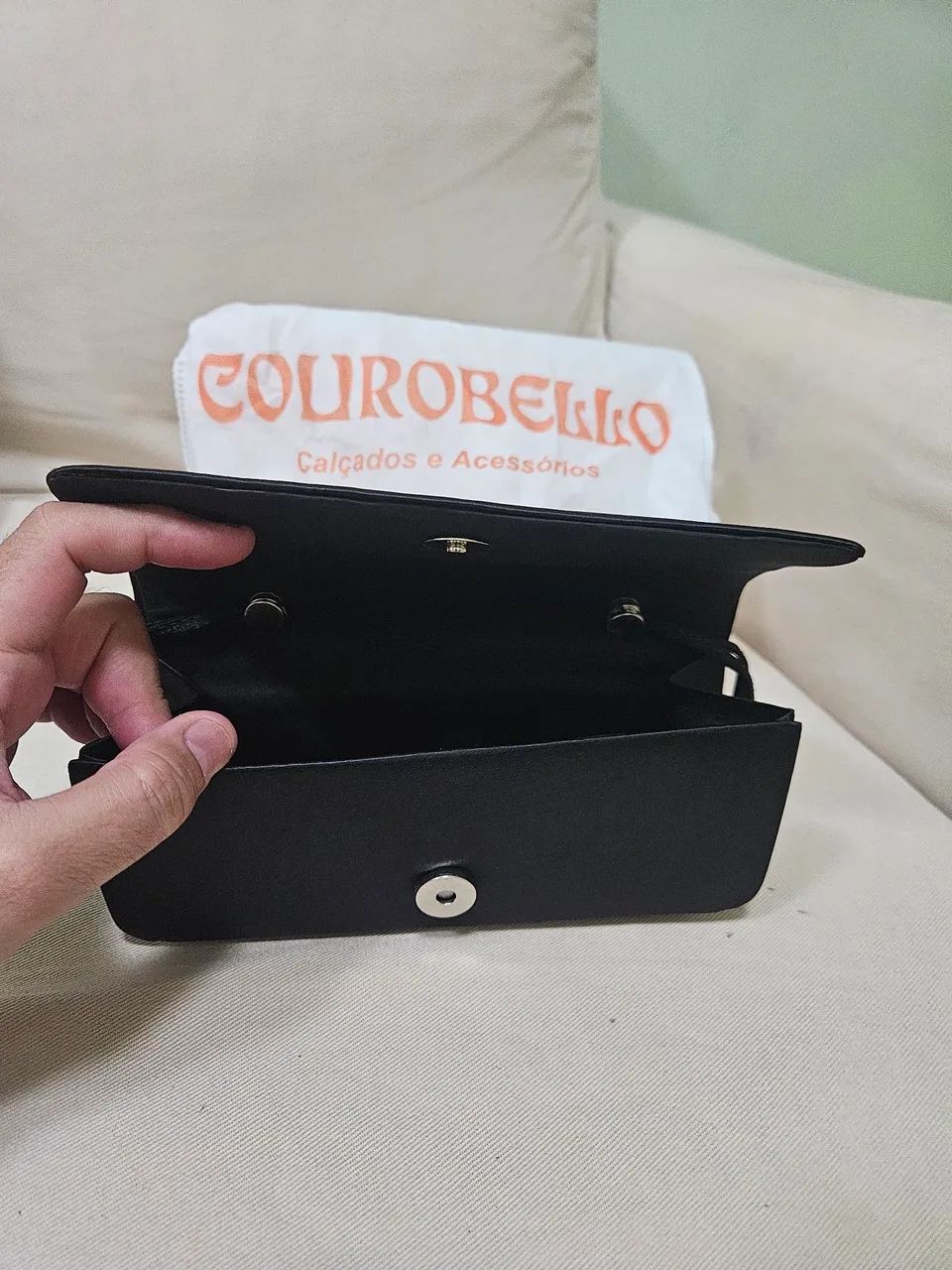 Bolsa couro belo - Foto 4