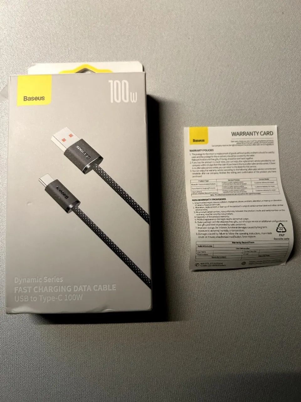 Cabo USB-C para USB-A Baseus