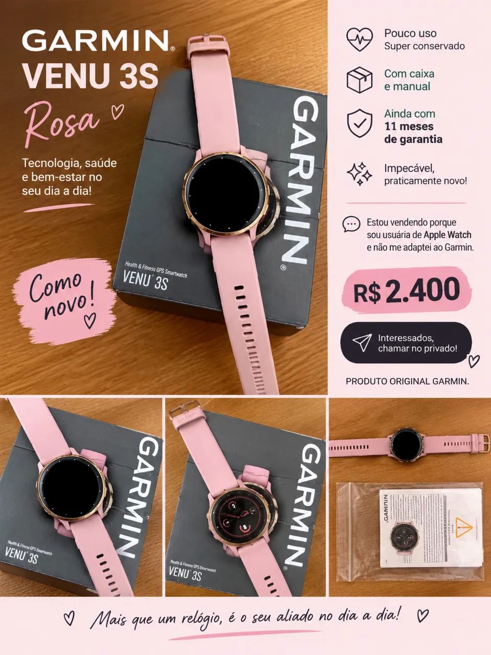 Garmin venu 3s