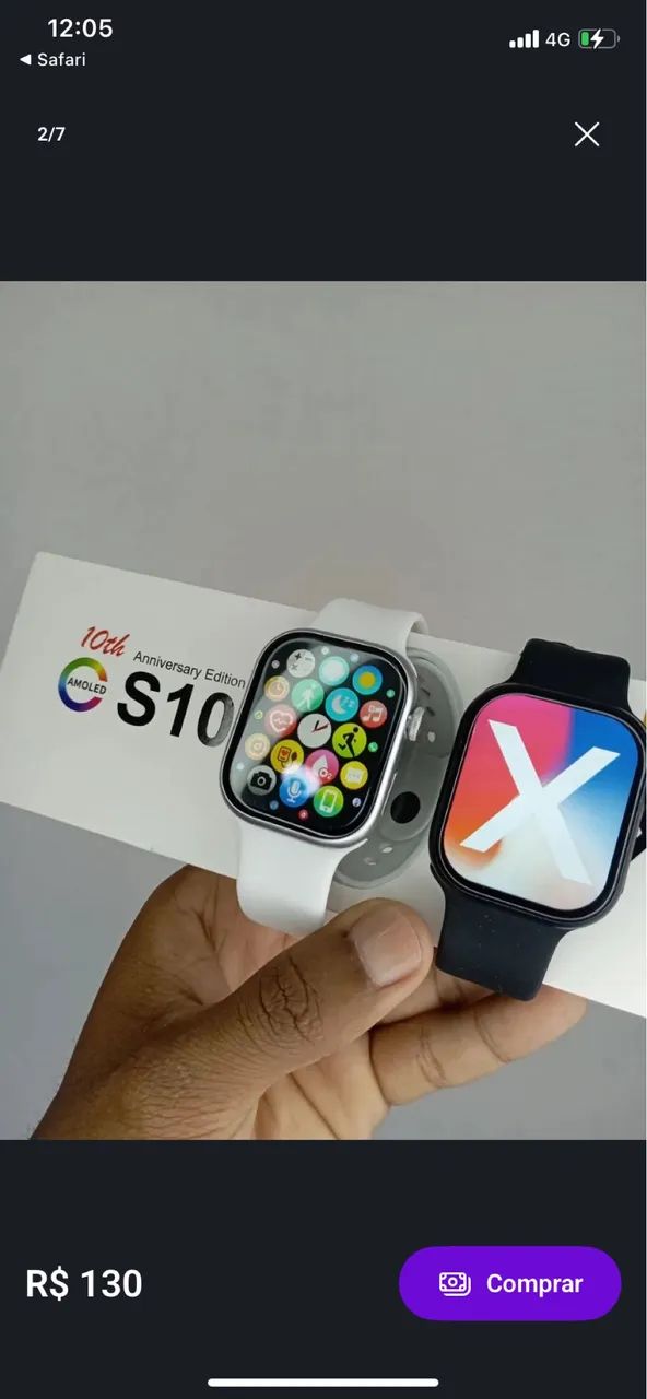 Relógio Smartwatch S10 MAX PROMOÇÃO