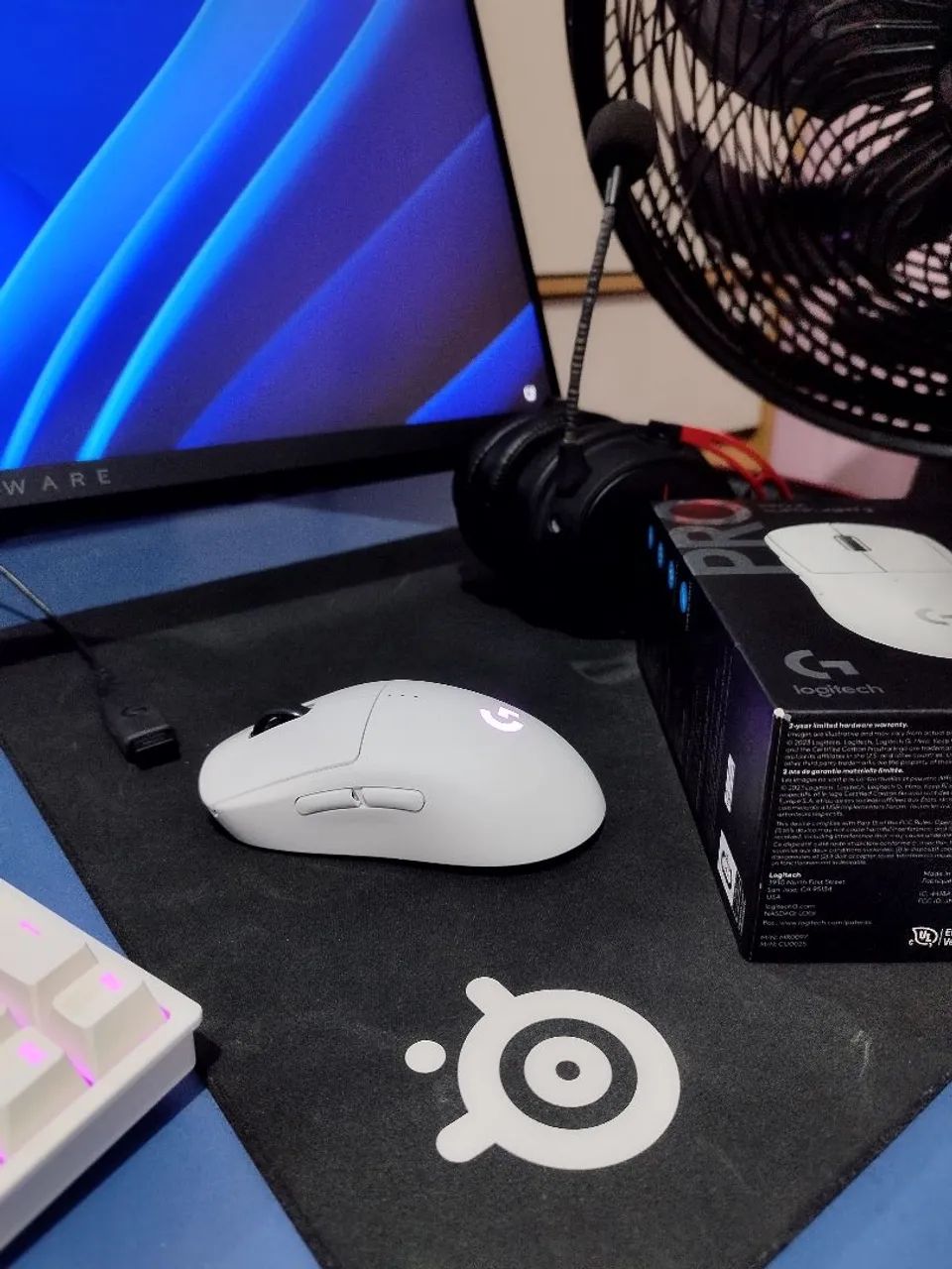 Mouse Logitech G PRO 2 Lightspeed Wireless - Foto 3