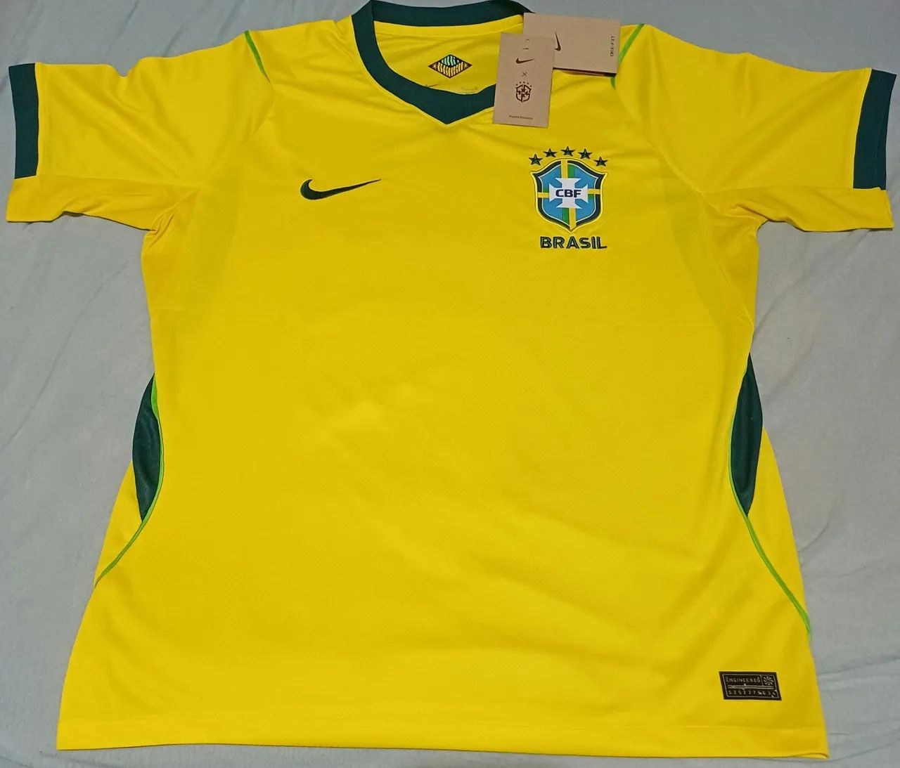 Nova Camisa Brasil 2026 - Modelo Torcedor Alta Qualidade 