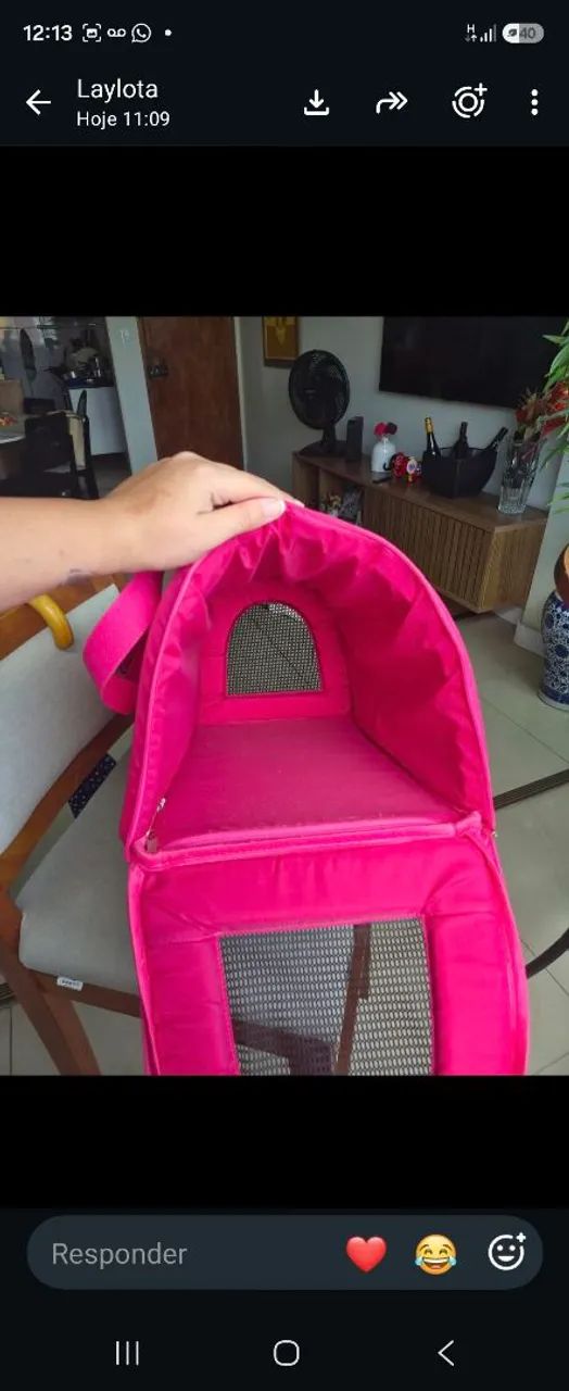 Caixa de transporte para gato  - Foto 2