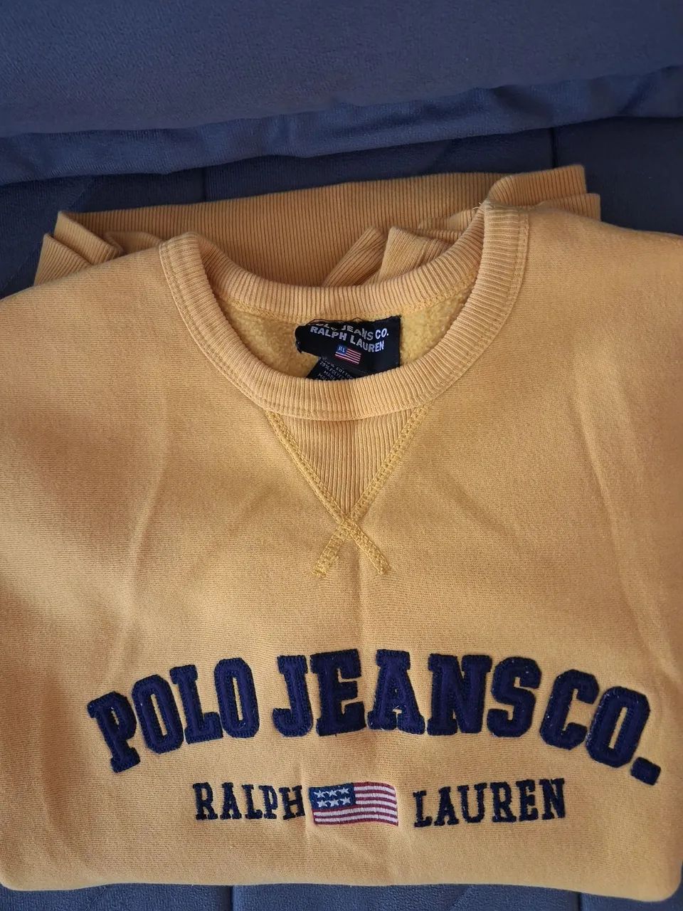 Polo moleton flanelado