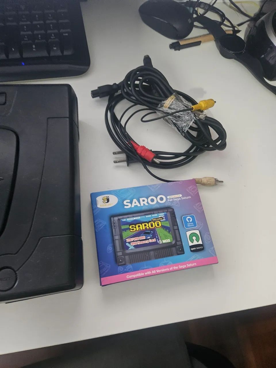 Sega Saturn + Saroo 128gb - Foto 3