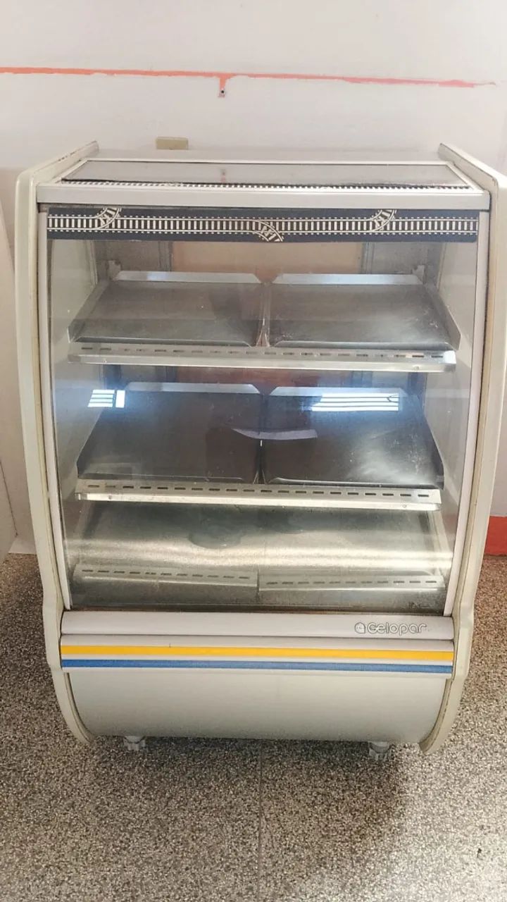 balcão de salgados quente 
