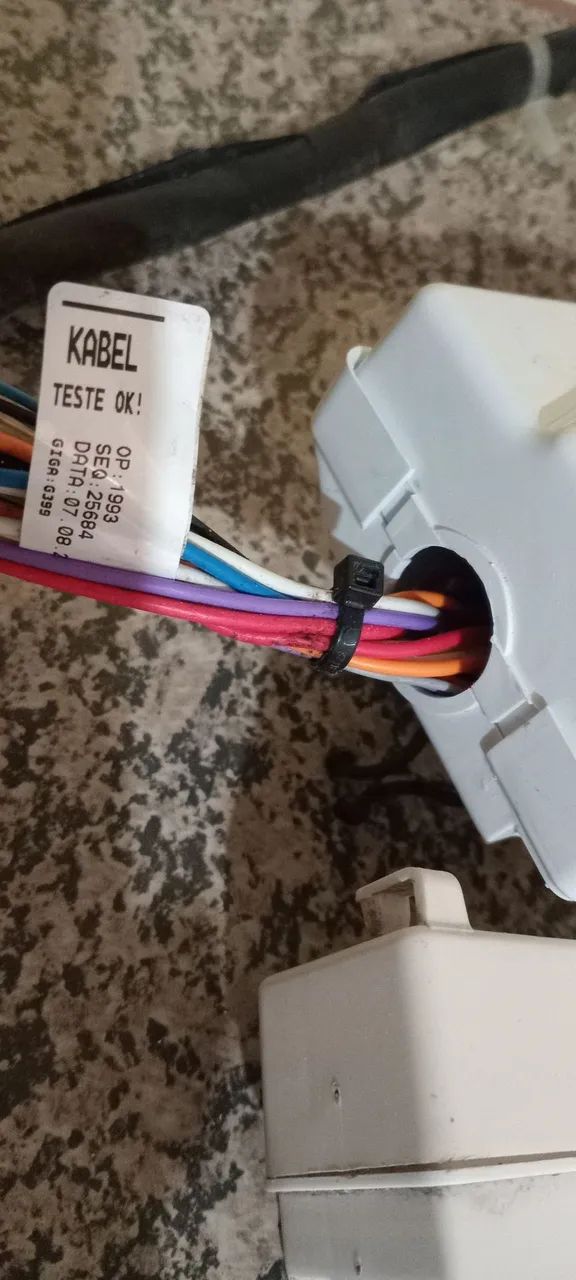 Chicote rede elétrica da lavadora eletrolux LTR10 - Foto 5