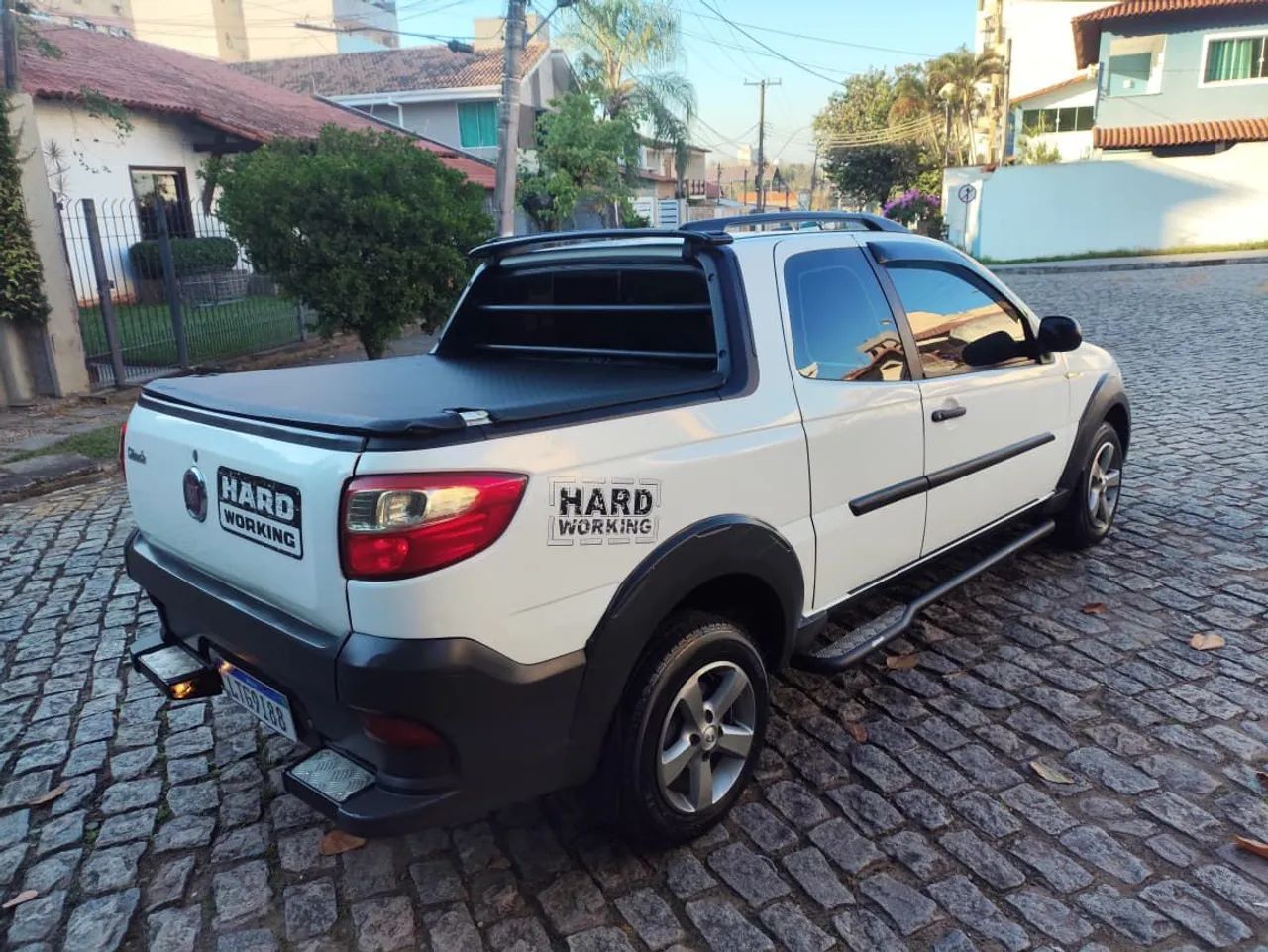 Fiat Strada Working Hard 1.4 Fire Flex 8V CD 2018 - Foto 4