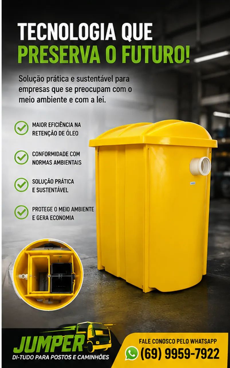 Caixa Separadora agua e oleo ambiental  - Foto 2