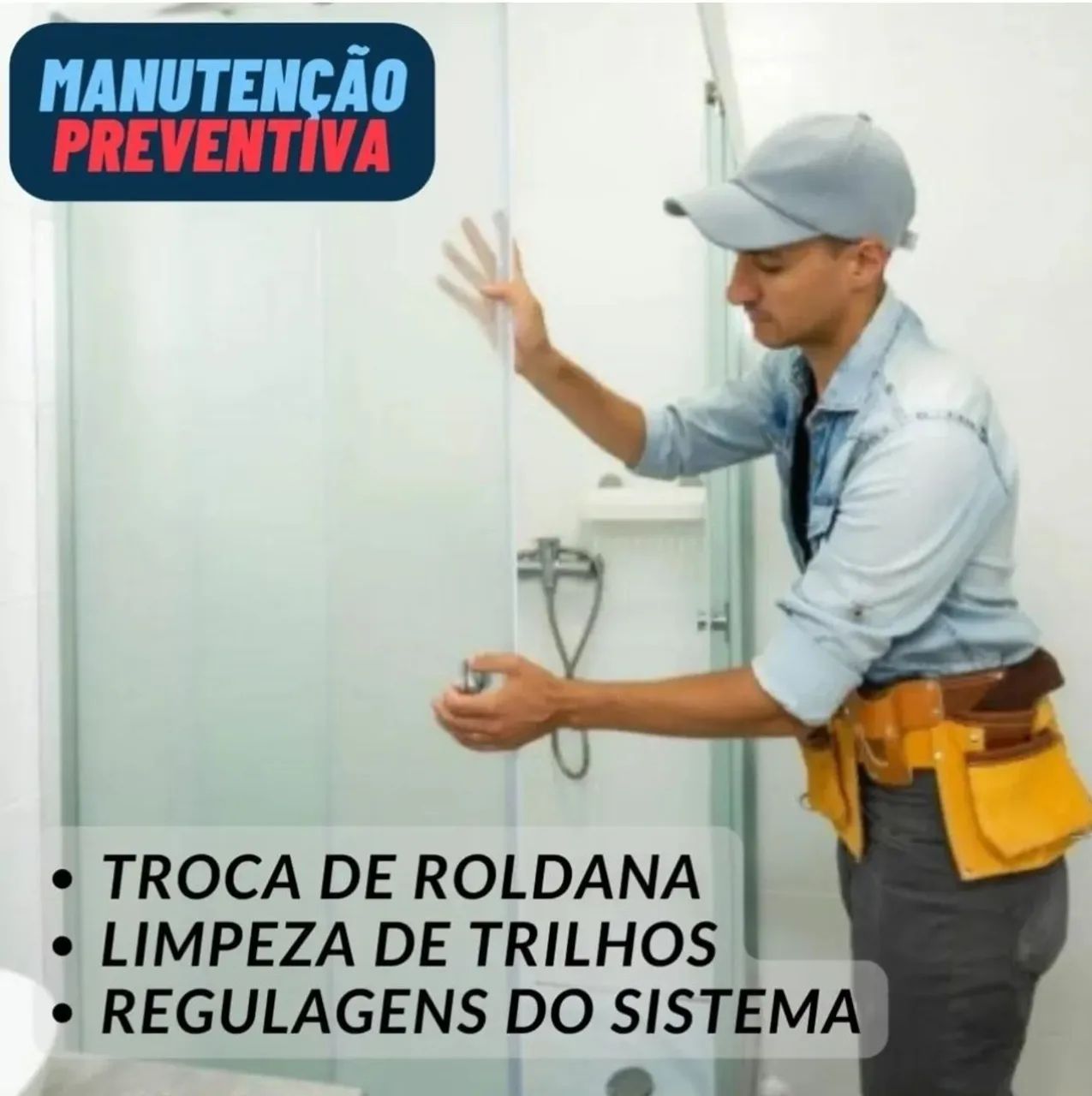 Instalação e manutenção de box, vidros e esquadrias - Foto 2
