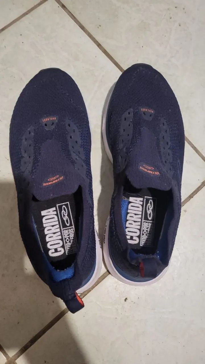 Tênis Running Adulto Voa Olympikus Azul - Foto 5