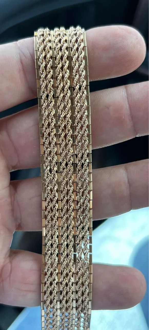 Pulseira em ouro 18k - Foto 3