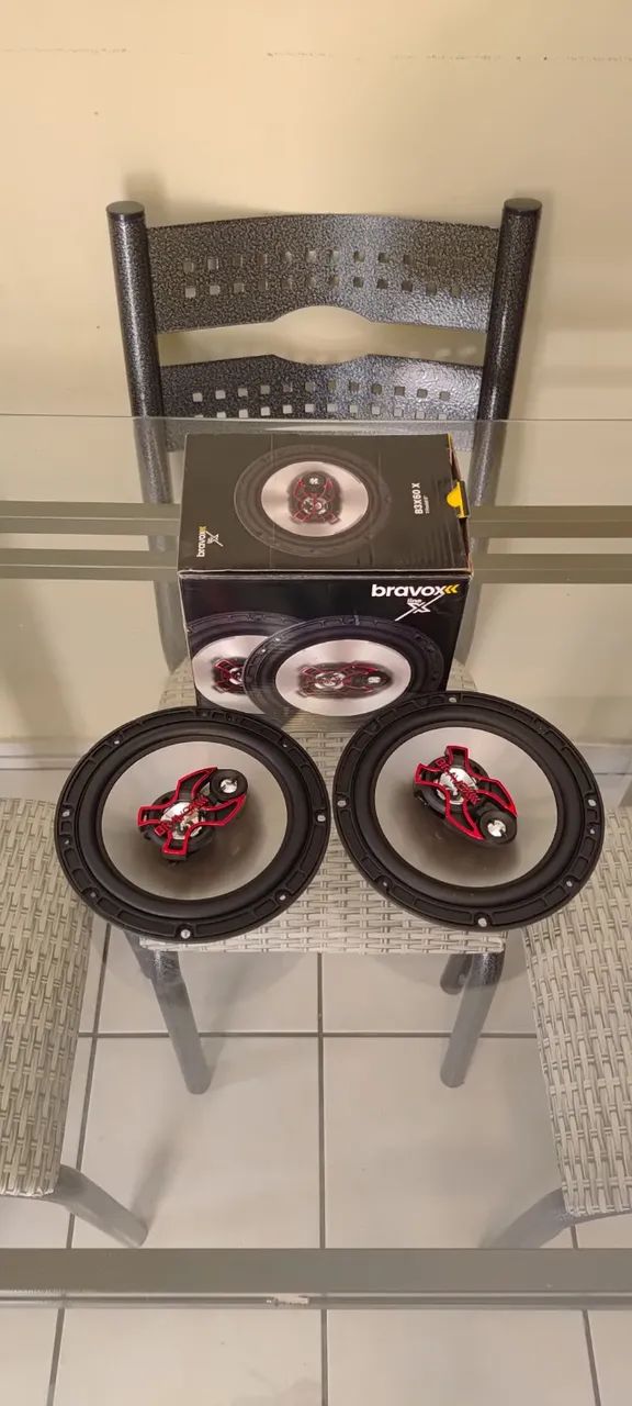Par de Alto Falante Triaxial Bravox de 6 Polegadas - Modelo B3X60 X - Novos na Caixa - Foto 2