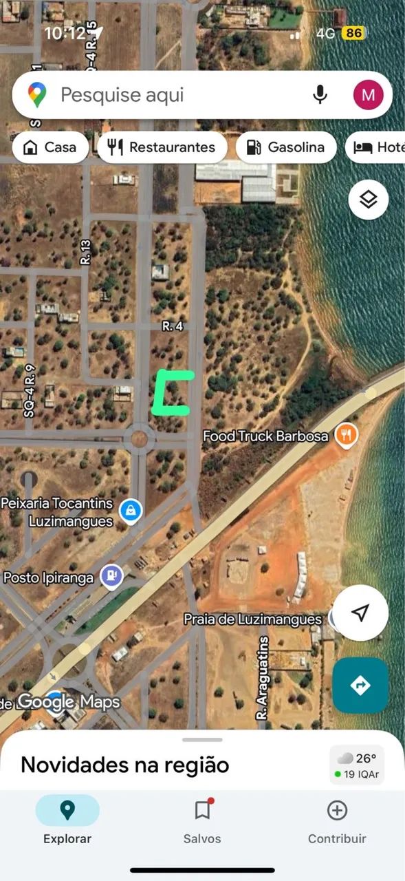 Vendo lote comercial na praia de luzimangues  - Foto 2