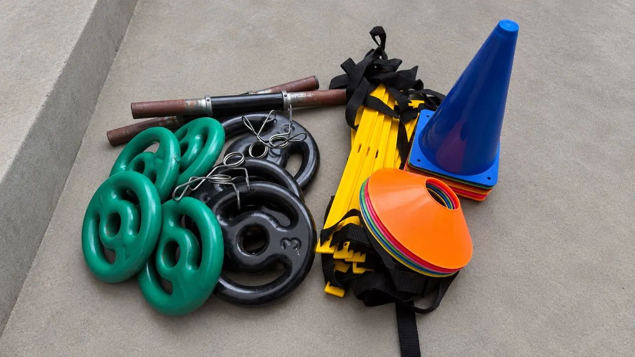 Kit funcional / musculação 