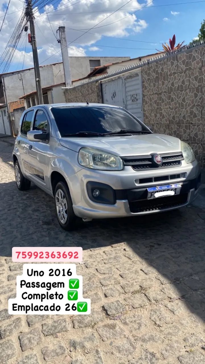 Fiat Uno UNO ATTRACTIVE 1.0 Fire Flex 8V 5p 2016