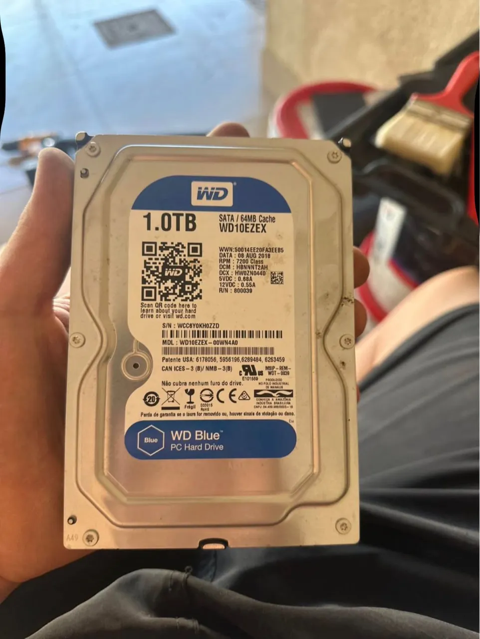 HD 1Tb Seagate barracuda saudável - Armazenamento - Centro (São