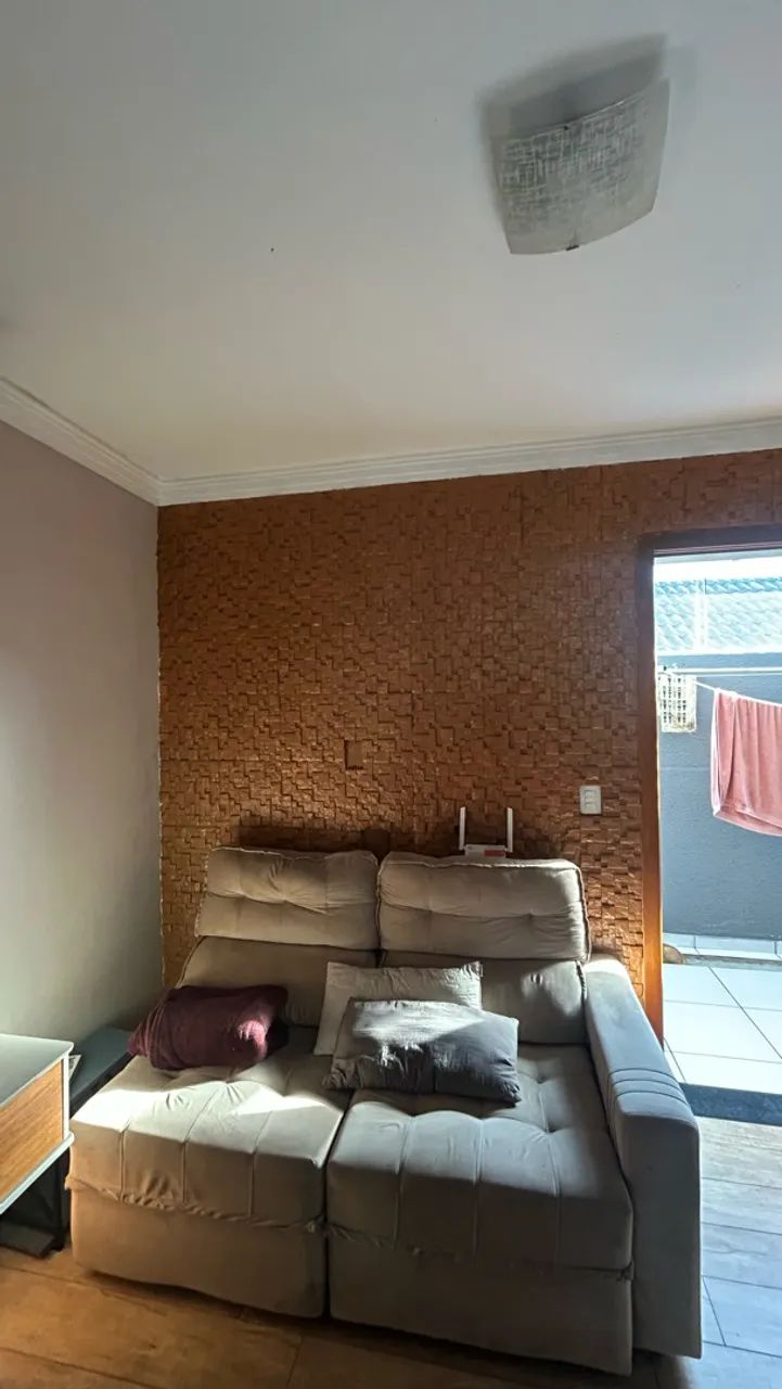 Sofá em L com Chaise - Suede - Foto 5