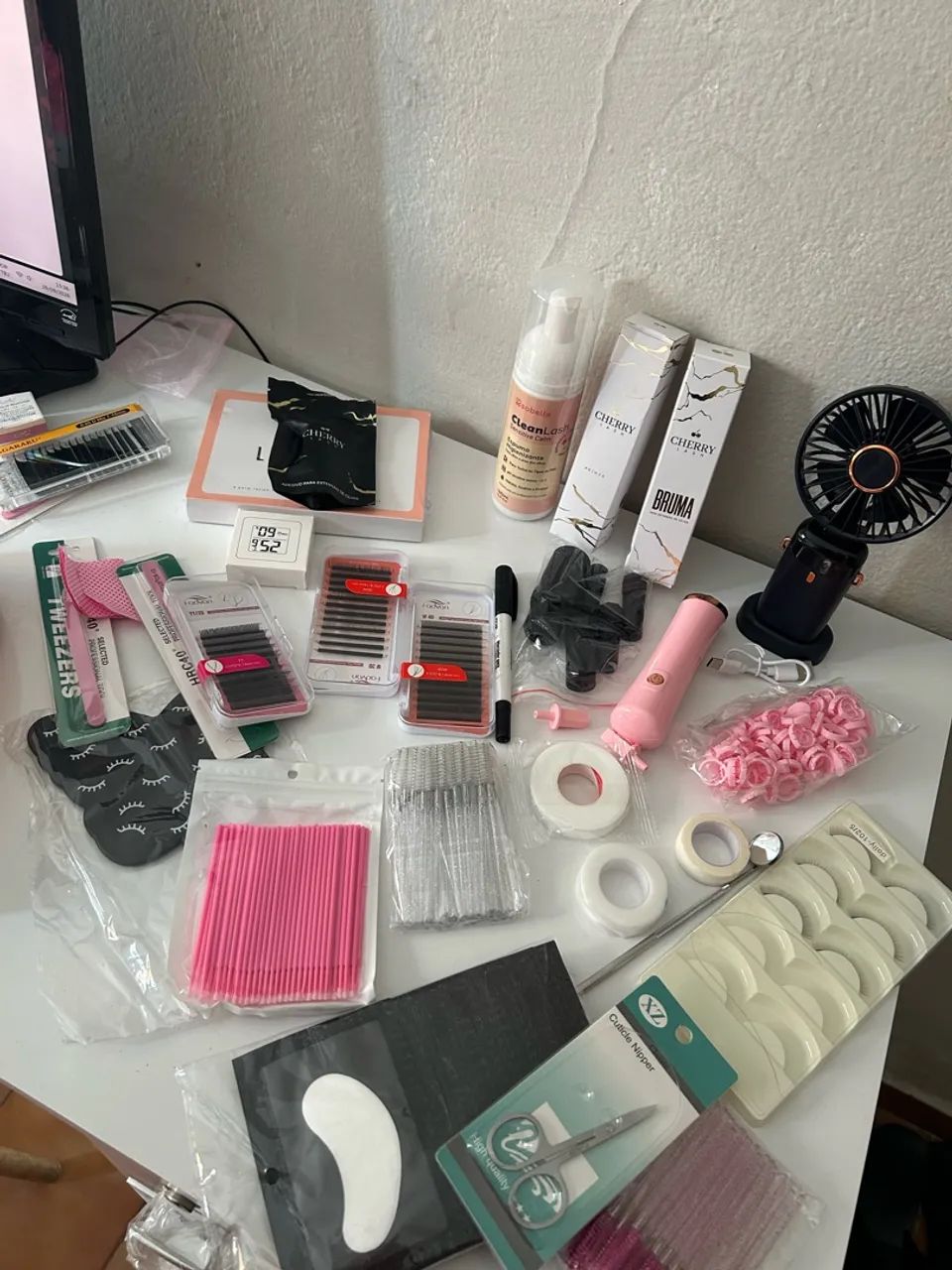 Kit completo para extensão de cílios  - Foto 2
