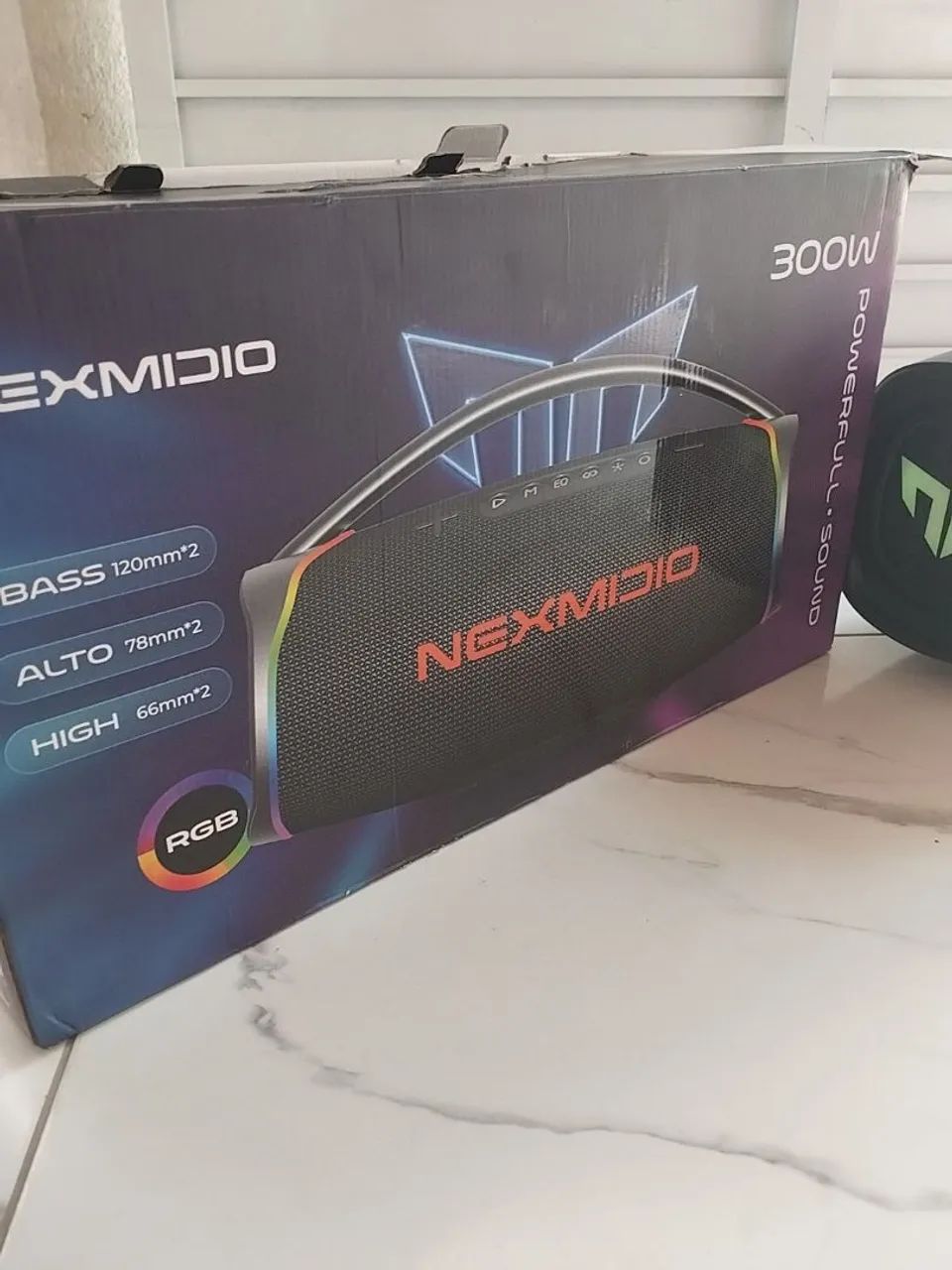 Caixa de som nexmidio 300W. ?Ipx6  - Foto 2