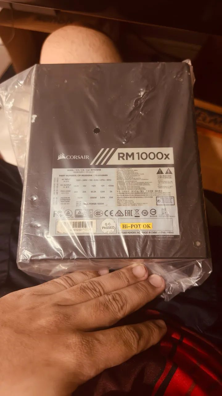 Fonte corsair 1000w - Foto 2