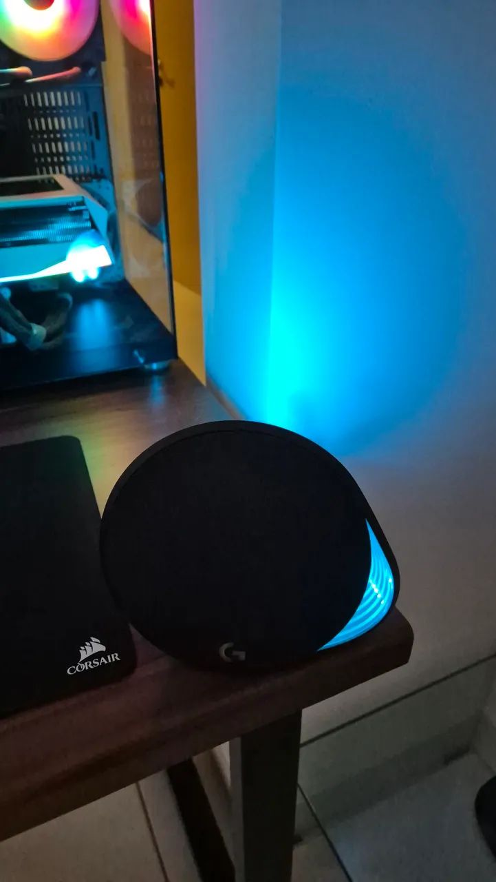 Caixa de som Logitech G560 2.1 Subwoofer Lightsync - Foto 2