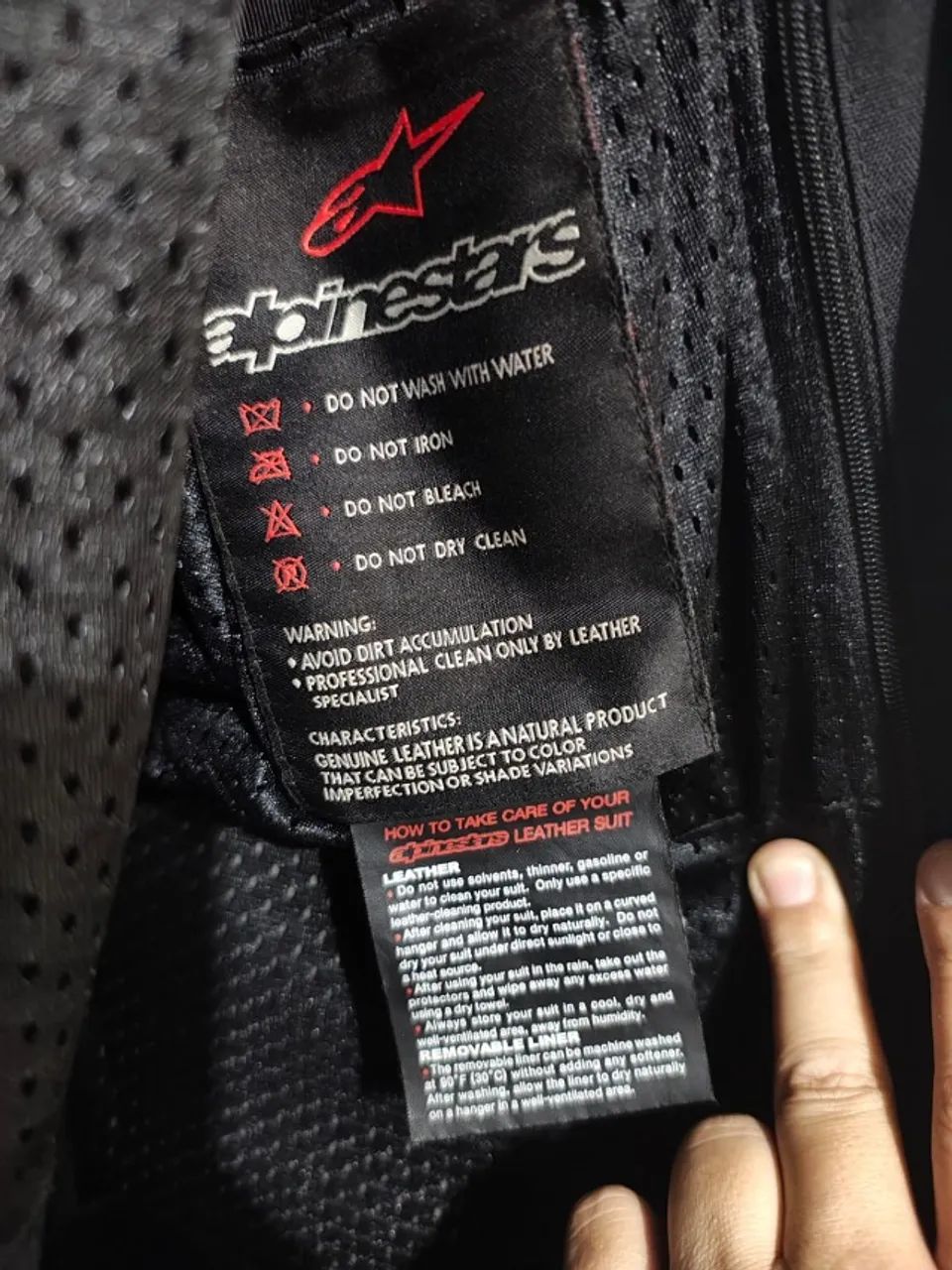 Macacão de motoqueiro motociclista Alpinestars   - Foto 3