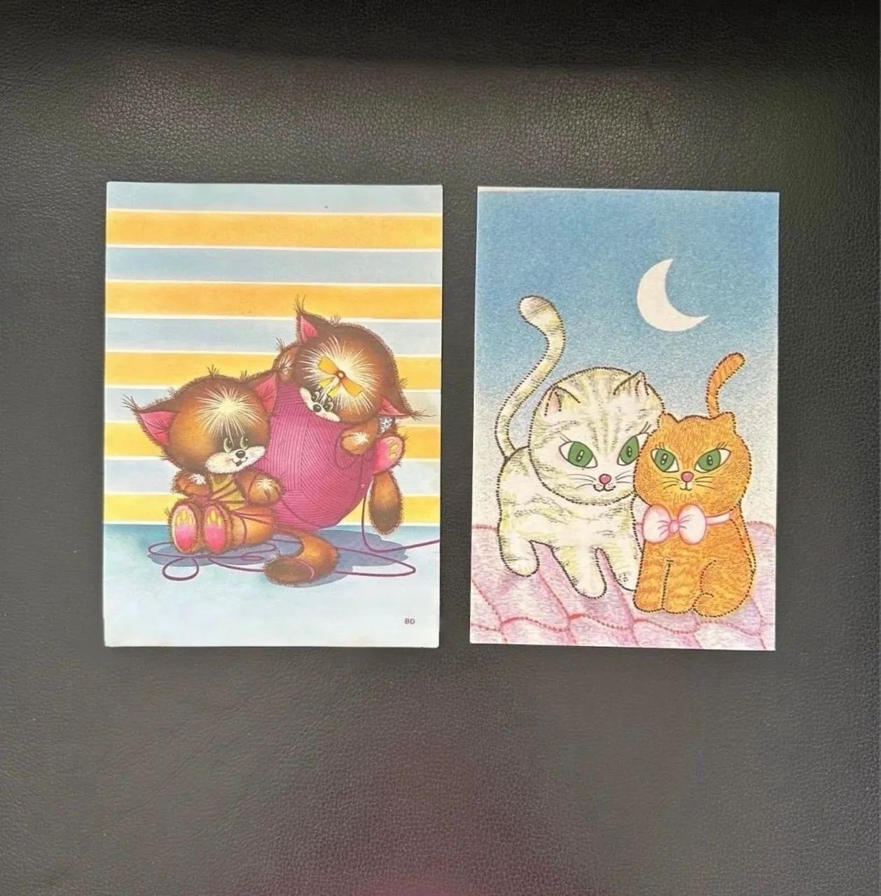 5 papéis de carta de gatinhos - Foto 2