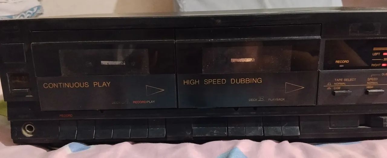 Tape Deck Duplo CCE DX-18 (parado) - Foto 2