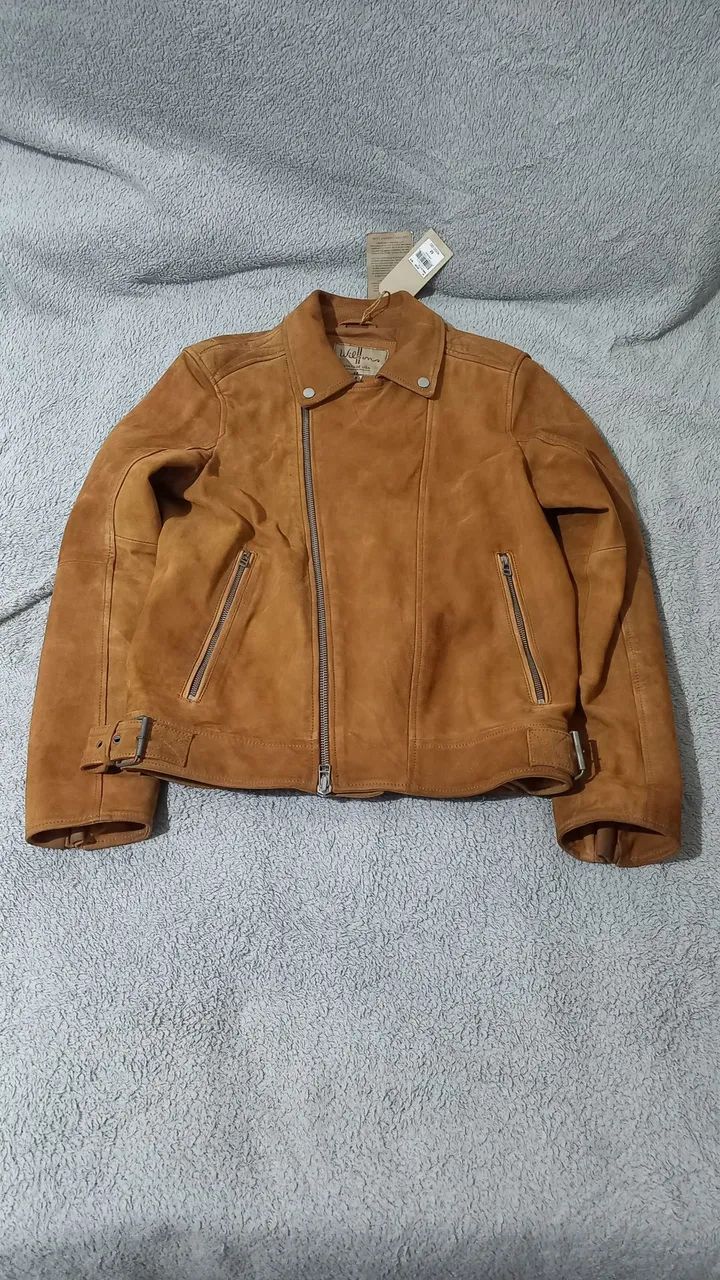 Jaqueta de Couro Wilsons Suede Riders - Foto 4